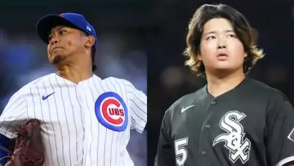 今永昇太と村上宗隆のメジャー初対決は2打数無安打1四球　第3打席はライトへ鋭い当たりも鈴木誠也のグラブに収まる