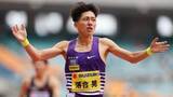 「【陸上】19歳の落合晃が男子800mで1分43秒90の日本新記録　高校3年時の自身の記録を0.90秒も更新」の画像1