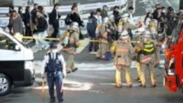【速報】渋谷スクランブル交差点で火をつけたとみられる男を確保　路上に灯油まき火をつけたか　ケガ人なし