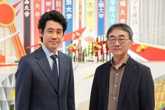 池井戸潤「本当にちゃんとしている」　大泉洋主演『俺たちの箱根駅伝』の撮影現場を表敬訪問