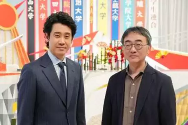 池井戸潤「本当にちゃんとしている」　大泉洋主演『俺たちの箱根駅伝』の撮影現場を表敬訪問
