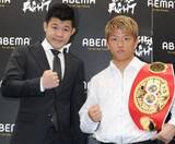 「亀田興毅がボクシングの試合後右硬膜下血腫で緊急手術した重岡銀次朗をお見舞い「強烈な右ストレートで顔面しばかれました」退院へ向け亀田式の鼓舞」の画像1