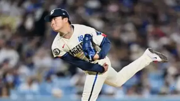 山本由伸が快投でロバーツ監督と熱いハグ　“22者連続アウト”を奪うなど8回1失点快投