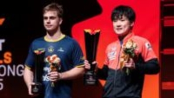 【卓球】張本智和にあと一歩及ばず年間王者を逃したモーレゴード「悲しいかなそれがスポーツの常だ」張本には「見事な優勝おめでとう！」と祝福