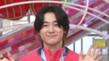 男子ハーフパイプ金の戸塚優斗　ライバルの大技に「できるんかい！」　自身も初の大技コンボ成功で笑顔　ハイレベルな激闘の裏側を語る