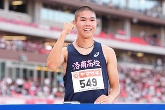 「高校生らしく楽しもう」高校2年生の後藤大樹が男子400mハードルを“48秒09”で制す　連日のU18世界最高記録でアジア大会代表に内定
