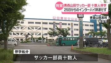 青森山田高校サッカー部員、飲酒や喫煙　十数人が停学処分　インターハイ辞退しない方針