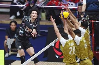 【バレー男子】日本がA組2連勝　バーレーンを3-0でストレート勝利　優勝でロサンゼルス五輪切符〈アジア選手権〉