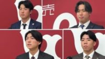 【巨人契約更改まとめ】12月8日は育成選手含む6人と交渉　期待の育成・園田純規は40万円アップ