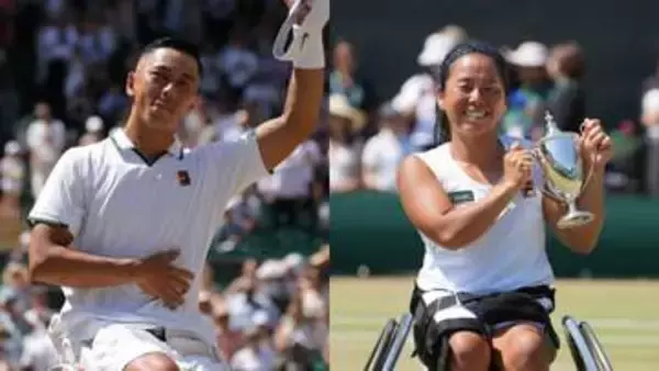 ウィンブルドンで日本勢躍動　小田凱人&上地結衣がV　大坂なおみは初ベスト8　望月慎太郎は快進撃