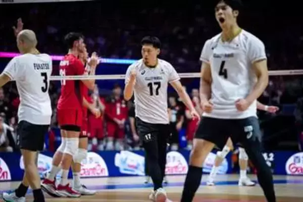 【バレー男子NL】西本圭吾がほえる！　試合後には「僕が1人でほえてシーンってなったら…」大阪に集まったファンにも感謝