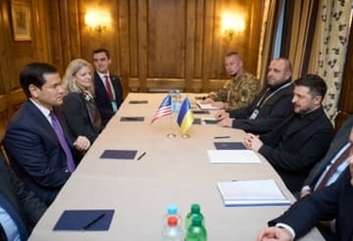 ゼレンスキー大統領、米・ルビオ国務長官と会談「エネルギー施設被害の影響について説明」