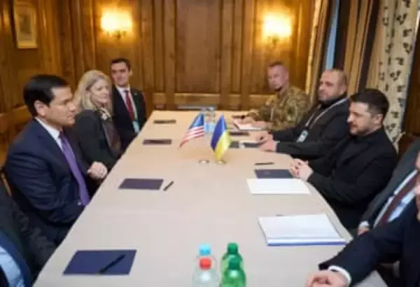 ゼレンスキー大統領、米・ルビオ国務長官と会談「エネルギー施設被害の影響について説明」