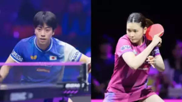 【卓球】篠塚大登が初戦から世界3位の林詩棟と激突　橋本帆乃香も中国選手と1回戦　“そらみわ”は混合ダブルスも出場〈シンガポールスマッシュ〉