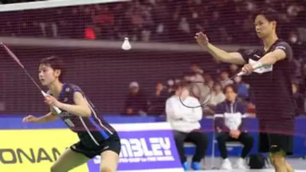 【バドミントン】田口真彩＆渡辺勇大ペアがストレート勝利でベスト8進出　次戦も初対戦の台湾ペア　渡辺は五十嵐有紗とペアの際に3戦2敗【アジア選手権】