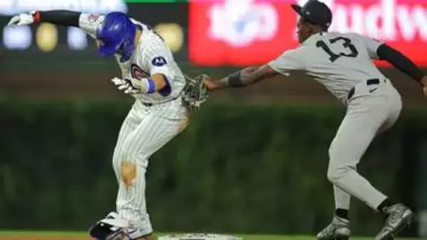 鈴木誠也タイムリーで19試合連続出塁　試合終盤に貴重な適時打も2塁上で勢い余ってタッチアウトに