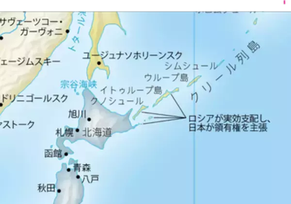 国連推奨「イコールアース図法」地図　北方領土がロシア領と同じ色　日本政府が修正を申し入れ