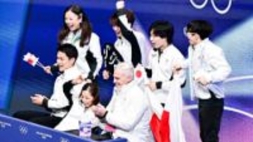 りくりゅうペアの唯一の“ミス”はお尻をつく転倒　圧巻の演技で世界記録3位の記録樹立【フィギュア団体】