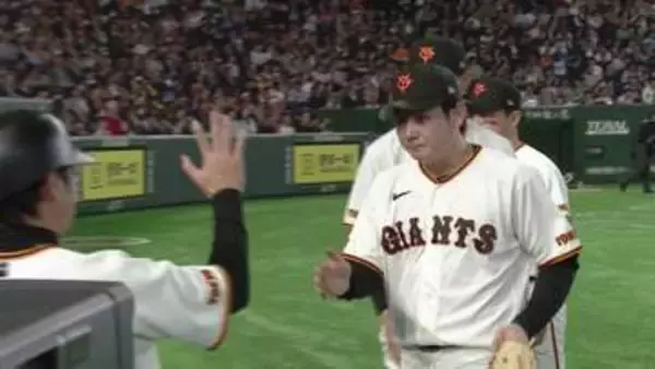 【巨人】竹丸和幸が6回途中1失点で2勝目権利　ピンチで降板も2番手・船迫大雅が無失点