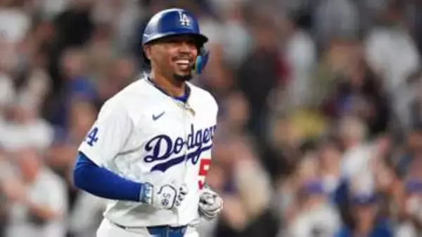 ドジャース圧巻！初回から6イニング連続得点　1番ベッツが4打数4安打2打点とけん引