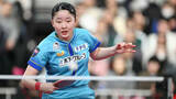 「【卓球女子】張本美和が準決勝で激闘を繰り広げるも中国の王曼昱に敗戦　3位決定戦では再び中国選手と対決」の画像1