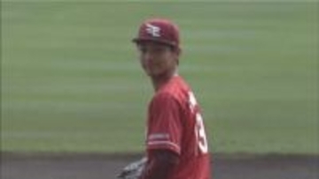 【楽天】ドラ1・藤原聡大がOP戦デビューで2回無失点　1アウト満塁のピンチも得点許さず