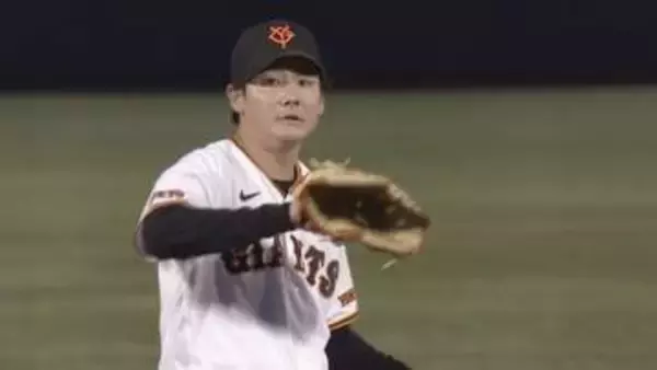 【巨人】竹丸和幸が4回までに三振9個を奪う好投　ドラフト1位ルーキーが2イニング続けて三振3個で打ち取る