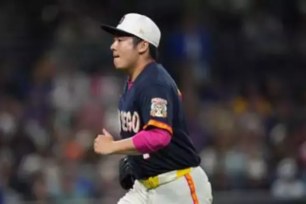 【パドレス】失点した絶対的守護神ミラーの後を松井裕樹に託す　9回2死から打者一人でもきっちり三球三振　さまざまな状況で好投つづけ驚異の防御率『0.53』に