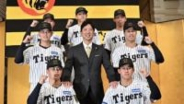 【背番号一覧】阪神が新入選手たちの背番号を発表　ドラ1・立石正広は「9」　藤川監督は自慢の育成力を誇りながらエール