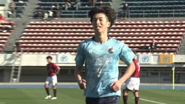 【高校サッカー選手権】金沢学院大附・家邉凛太朗の圧巻2ゴールで勝利　強烈シュート＆美しい崩しからニアで合わせる