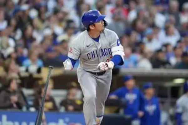 【鈴木誠也】パドレス相手に打撃絶好調　第1打席で2試合ぶり5号ソロ　第2打席では痛烈ヒット→後続が逆転満塁弾