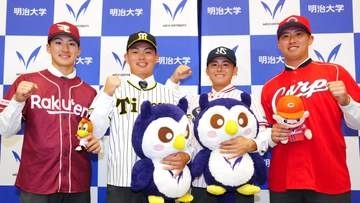 【東京六大学野球】明治大の“ドラフト4人衆”が先発出場　広島ドラ5・光弘帆高が同点打　チームはサヨナラ勝利