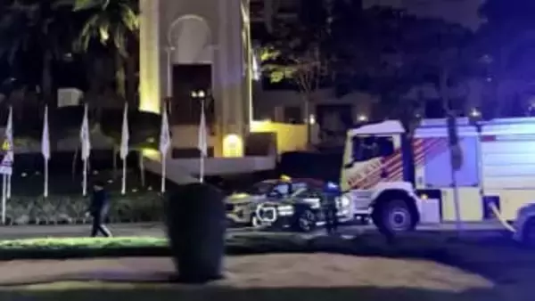 ドバイの有名観光地で火災…4人負傷　地元当局