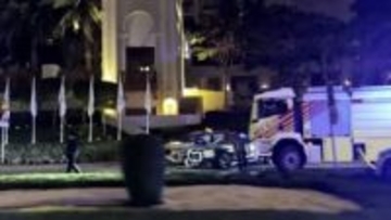 ドバイの有名観光地で火災…4人負傷　地元当局