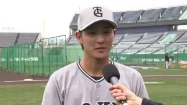 育成選手ながら1軍キャンプに参加　巨人・宇都宮葵星は「とても勉強になってます」　3年目を迎える俊足の21歳内野手