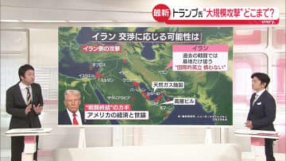 【解説】トランプ氏“大規模攻撃”どこまで？