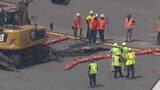 「米NY「ラガーディア空港」一部陥没で滑走路閉鎖」の画像1