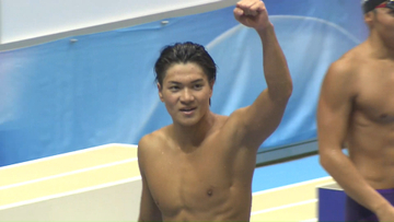 【インカレ水泳】松下知之「ずっと狙っていた」　憧れ“萩野公介”を超える　400m個メで10年ぶり日本新記録