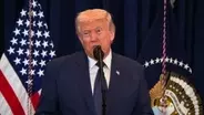 トランプ大統領「イランは合意するか、壊滅的な打撃を受けるかだ」　軍事行動の再開辞さない考え示す