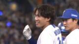 「【DeNA】サヨナラ打の宮下朝陽を「素晴らしい打撃だった」と相川監督称賛　同点2死満塁での一打に「簡単な場面でもない」」の画像1
