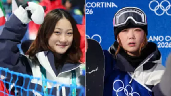 16歳コンビがフルメイク　清水さらが予選2位＆工藤璃星は4位で決勝進出　冨田せな9位、小野光希11位で全員突破【女子ハーフパイプ】