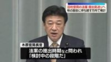 旧姓使用を法制化する法案　政府、今国会への提出見送りの方向で検討