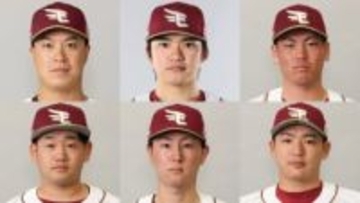【楽天】6選手が背番号変更　渡邊佳明は大学先輩・島内の番号　育成再契約の3選手は0をつけて再出発