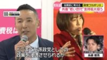 “トップ不在”れいわ新選組　“若い世代”支持拡大狙う共産党【 #政党フカボリ （6）】
