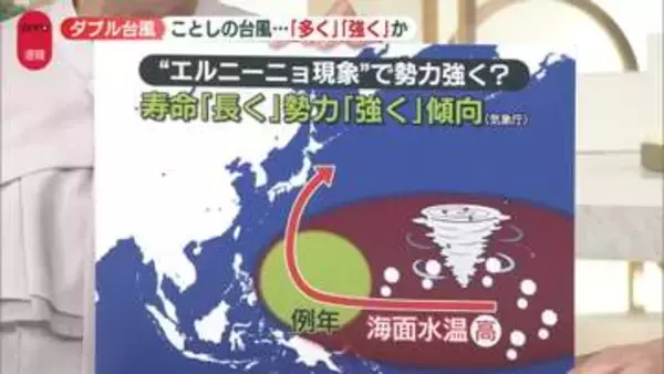 【解説】非常に強い台風7号、沖縄・奄美へ接近　台風8号も発生し“ダブル台風”の動きに警戒