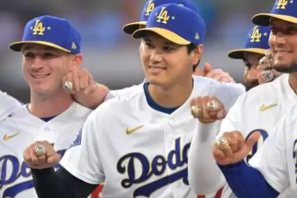 大谷翔平のチャンピオンリングが手に入るチャンス!?　ドジャースと日本のゲーム会社がコラボしレプリカ配布が決定　9月本拠地開催のカージナルス戦がコラボ試合に