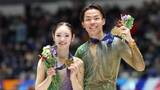 「【フィギュア】ペアは長岡柚奈・森口澄士の“ゆなすみ”が2年ぶりの全日本優勝で五輪内定　“りくりゅう”は棄権」の画像1