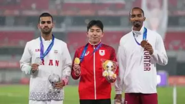 64年ぶり快挙の落合晃　大八木総監督にまさかの「怒られました」　レース後のやりとりで記者笑わす　男子800ｍで1分44秒48の大会新V