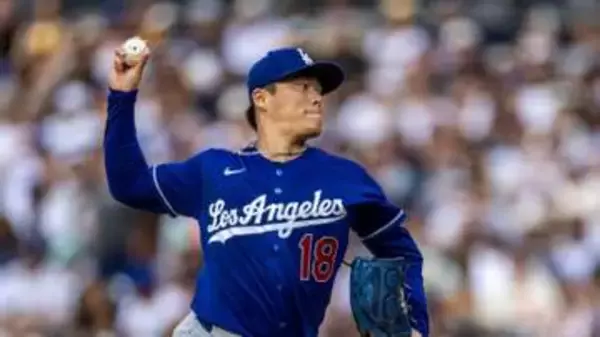 「優勝を期待しています」ドジャース・山本由伸がサッカー日本代表にエール　自身は6回2失点で8勝目