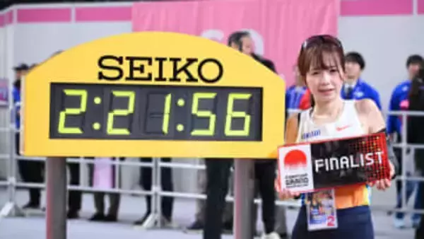 佐藤早也伽が日本人トップの2位　優勝のチェプキルイとデッドヒートで「2秒」及ばずも強風の中で力走【名古屋ウィメンズマラソン】